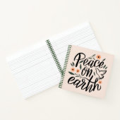 ピースオンアースフローラデザイン ノートブック (内部)