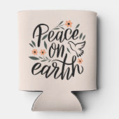 ピースオンアースフローラデザイン 缶クーラー (裏面)