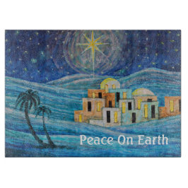 ピースオンアースベツレヘム星 カッティングボード
