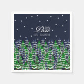 ピースオンアースホリデイ スタンダードカクテルナプキン (正面)