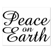 ピースオンアースホリデーウッドスタンプ ラバースタンプ (インプリント)