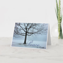 ピースオンアースホリデーカード ノートカード