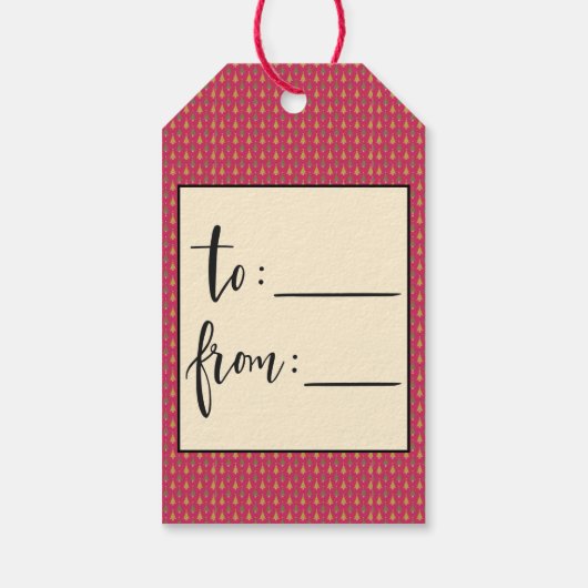 ピースオンアースホリデークリスマス ギフトタグ (裏面)