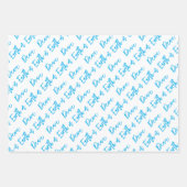 ピースオンアースモダンホリデイタイポグラフィ ラッピングペーパーシート (正面3)