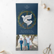 ピースオンアースレタリングドゥーブオンピースサインリース