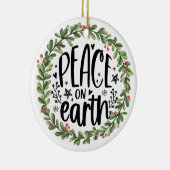 ピースオンアース水カラーリース セラミックオーナメント (右)