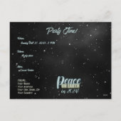 ピースオンアース2024ホリデーポストカード シーズンポストカード (裏面)