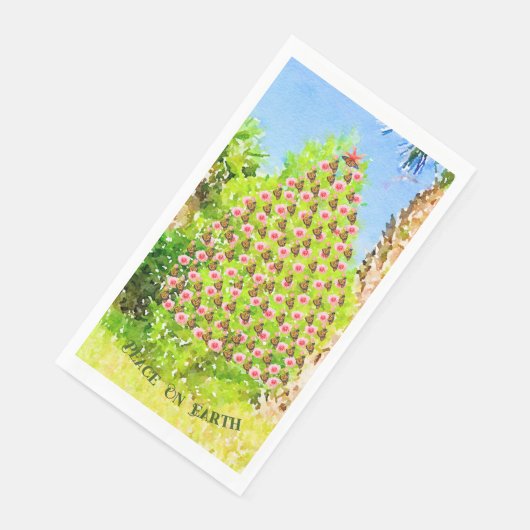 ピースオンアース(昆虫)オオカバマダラ、モナークバタフライクリスマスツリー (コーナー)