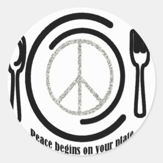 ピースオンプレートシール ラウンドシール