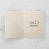 ピースオーナメントオンツリーホリデーカード シーズンカード (内部)