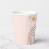 ピースオ独身のウト10誕生日 紙コップ (右)