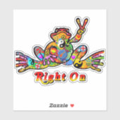 ピースカエル シール (シート)