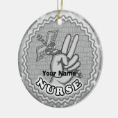 ピースカドゥセカスタムスナースオーナメント セラミックオーナメント (左)