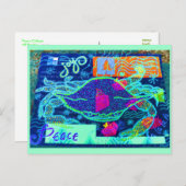 ピースカニコラージュ ポストカード (正面/裏面)