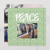 ピースカパーソナライズされたード (正面/裏面)