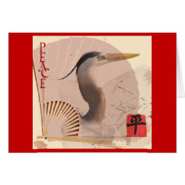 ピースカードレッド