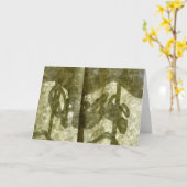 ピースカード カード (黄色い花)