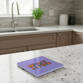 ピースガラスコースター ガラスコースター