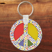 ピースキーチェーン キーホルダー (正面)