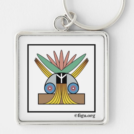 ピースキーチェーン キーホルダー (正面)