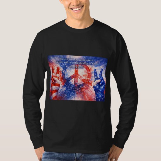 ピースキーパーズTシャツ Tシャツ (正面)