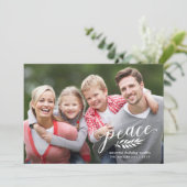 ピースクリスマス手書き台本白のオーバーレイ シーズンカード (スタンド正面)