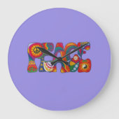 ピースクロック ラージ壁時計 (正面)