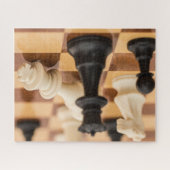 ピースクール付き非常にチェス盤 ジグソーパズル (横)