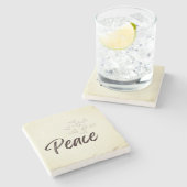 ピースコースター ストーンコースター (横)