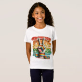 ピースサインいじめ撲滅TシャツTシャツ Tシャツ (正面フル)