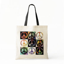 ピースサインのモザイク