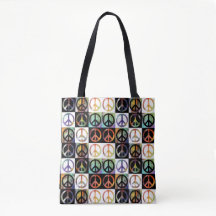 ピースサインのモザイク