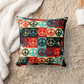 ピースサインの装飾用クッション クッション (ブランケット)