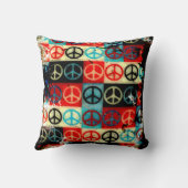 ピースサインの装飾用クッション クッション (裏面)