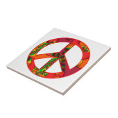 ピースサインは私を明るい#2セラミックタイル着色します タイル (側面)