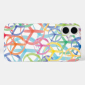 ピースサインアート Case-Mate iPhoneケース (裏面 (横))