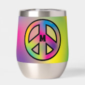 ピースサインカスタムイニシャル (背面)