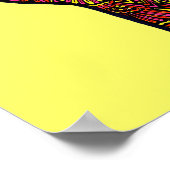 ピースサインハンド ポスター (角)