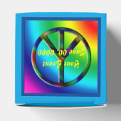 ピースサインヒッパイパーティーの好意ボックス フェイバーボックス (上部)