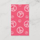 ピースサインビジネス及びテレホンカード 名刺 (裏面)