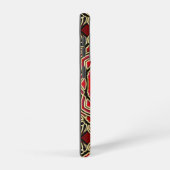 ピースサインピンクサン SAMSUNG GALAXYケース (右側面)