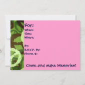 ピースサインミックス招待状 招待状 (裏面)