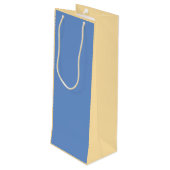 ピースサインワイン抱き枕 ワインギフトバッグ (裏面アングル)