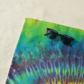 ピースサイン絞り染め ビーチタオル (インサイチュ)