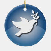 ピースサイン セラミックオーナメント (裏面)