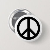 ピースサイン 缶バッジ (正面&裏面)