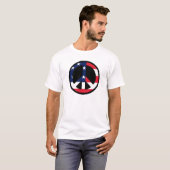 ピースサイン Tシャツ (正面フル)