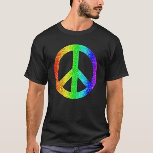 ピースサイン Tシャツ (正面)