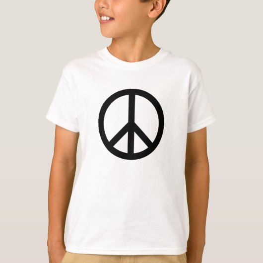 ピースサイン Tシャツ (正面)