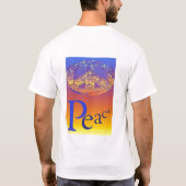 ピースサイン Tシャツ (裏面)